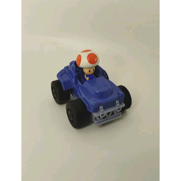 McDonald's 2022 Happy Meal McDonalds Super Mario Movie Toad Kart - Picture 1 of 4